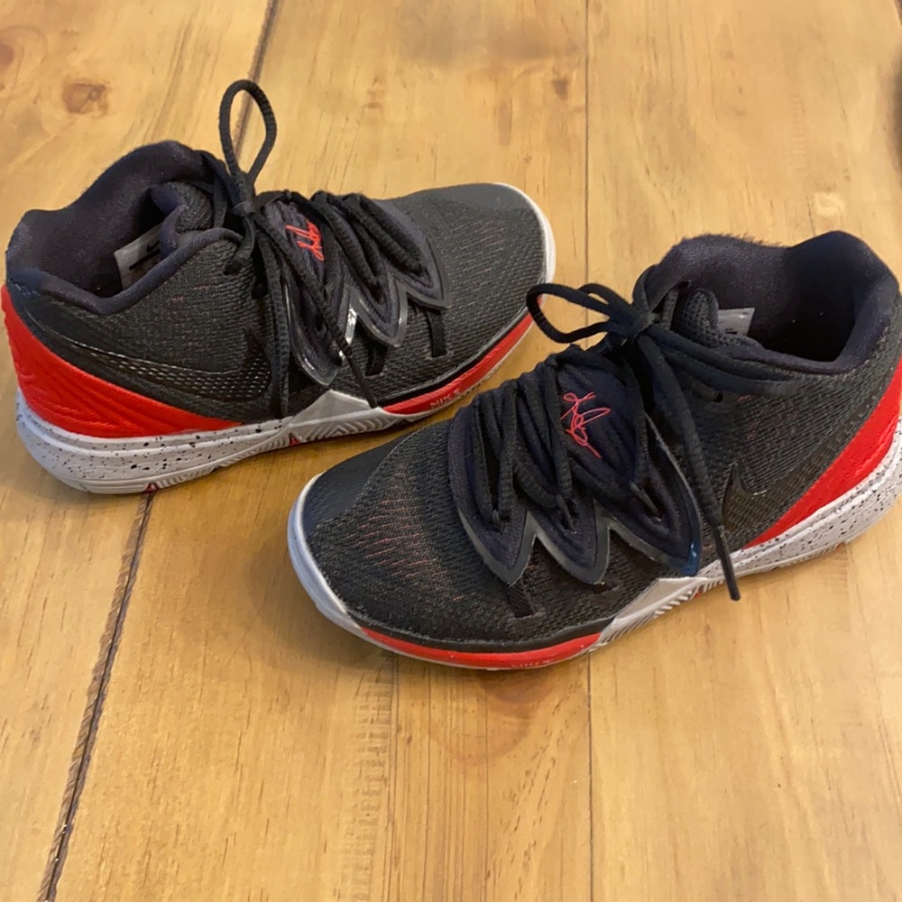 Nike Kyrie 11c black and red sneakers